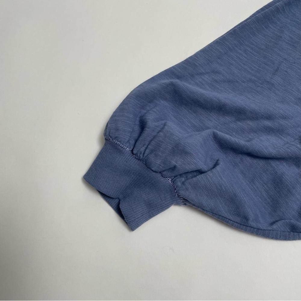NWT FREE PEOPLE WE THE FREE oversized purple top in “cornflower combo” - Picture 3 of 10